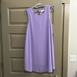 Lavender purple dress
